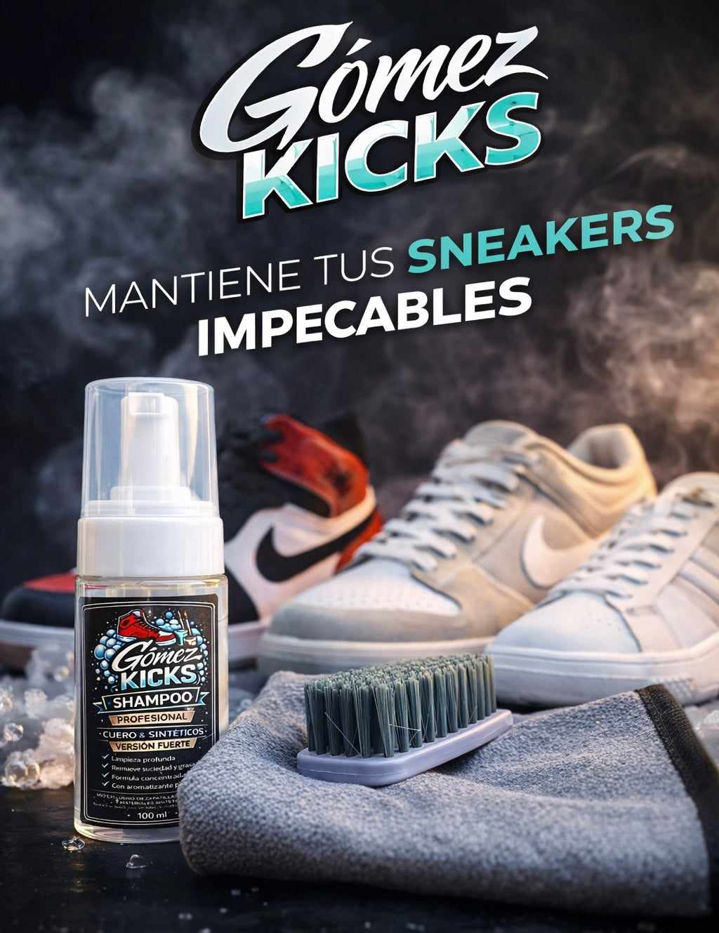 Gómez kicks